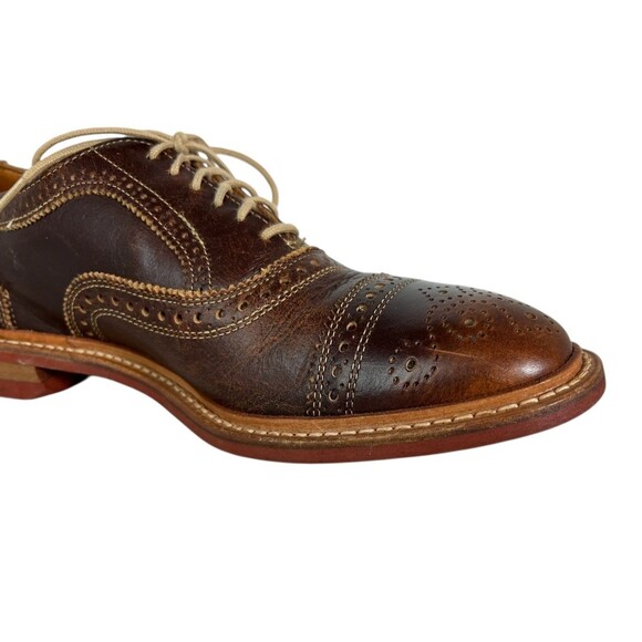 Allen Edmunds Strandmok Cap-toe Oxford Brogue Shoes w Dainite Rubber Sole  10 B main image 8